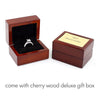 14K White Gold Wedding Ring Double Band 0.18 Ct Diamond solid 585 Fine Jewelry - diamondiiz.com