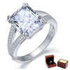 6 Carat Lab Created Diamond 925 Sterling Silver Luxury Ring - diamondiiz.com