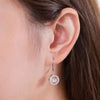Dancing Stone Classic Dangle Drop Earrings 925 Sterling Silver - diamondiiz.com