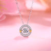 1 Carat Moissanite Diamond Dancing Stone Necklace 925 Sterling Silver MFN8148