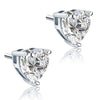 Heart Stud Bridesmaid Earrings 925 Sterling Silver - diamondiiz.com