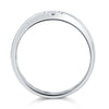 Men's Wedding Band Solid Sterling 925 Silver Ring XFR8054