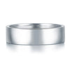 Men's Solid Sterling Solid 925 Silver Wedding Band Ring Jewelry - diamondiiz.com