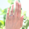 Princess Cut Solid 925 Sterling Silver Wedding Ring Band Jewelry - diamondiiz.com